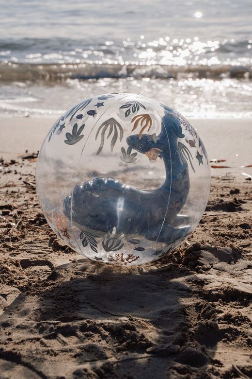 Pelota de playa 3D oceano
