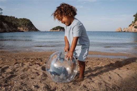 Pelota de playa 3D oceano