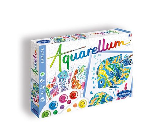 Pez león- Aquarellum