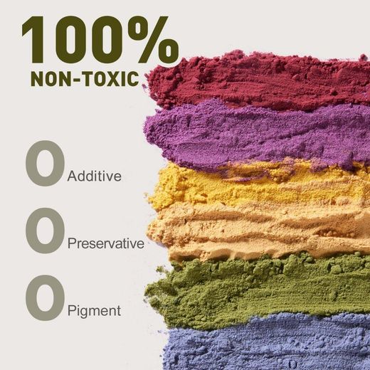 Pintura Vegetal En Polvo Natural (6 colores)