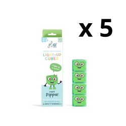 Pippa- Cubos de Luz Verde (4uds)