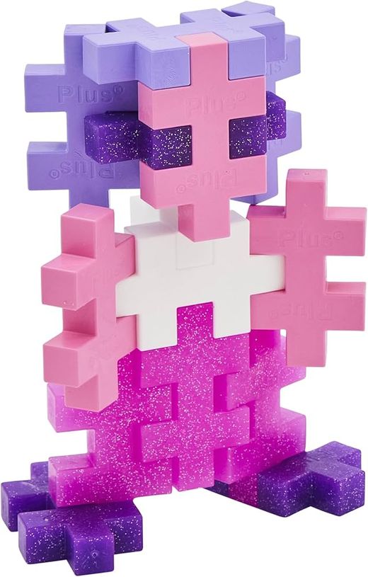 Plus Plus Big purpurina