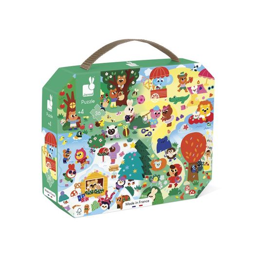 Puzzle 4 estaciones 36 piezas