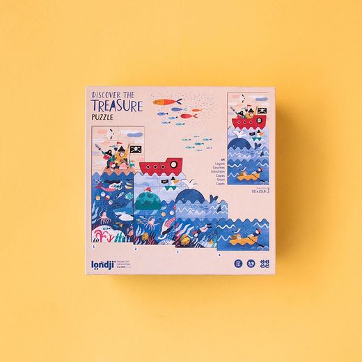 Puzzle discover the treasure- Londji