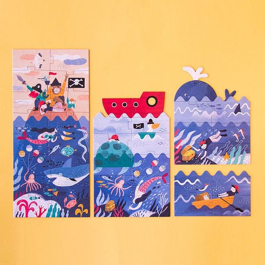 Puzzle discover the treasure- Londji