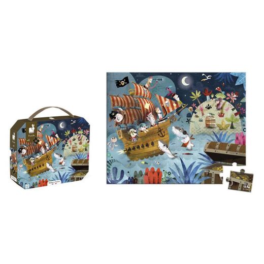 Puzzle en búsqueda del tesoro 36 piezas