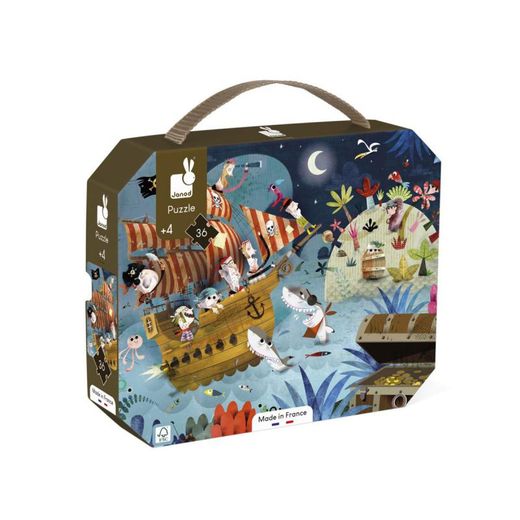 Puzzle en búsqueda del tesoro 36 piezas