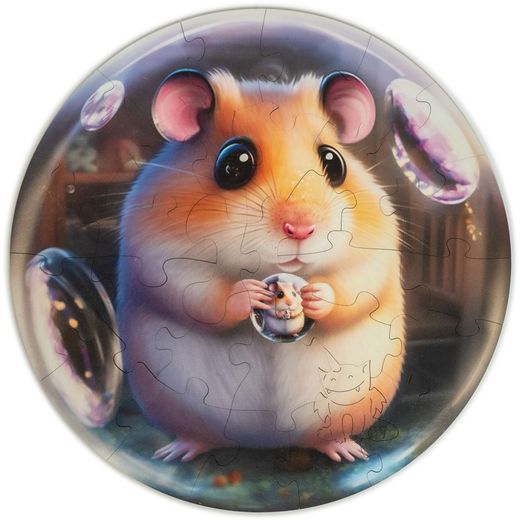 Puzzle hamster 30 piezas