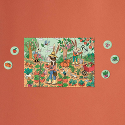 Puzzle Tiny garden- Londji