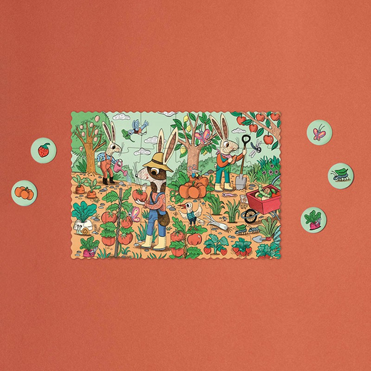 Puzzle Tiny garden- Londji