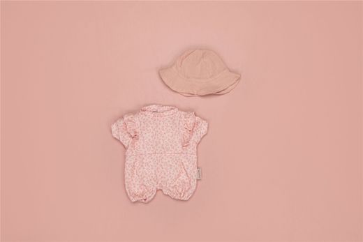 Ropa de muñecas rosa Little Dutch