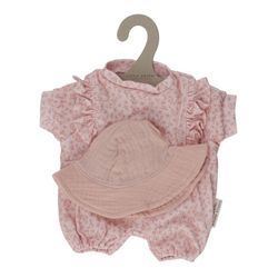 Ropa de muñecas rosa Little Dutch