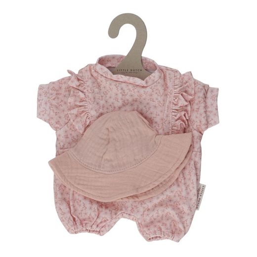 Ropa de muñecas rosa Little Dutch