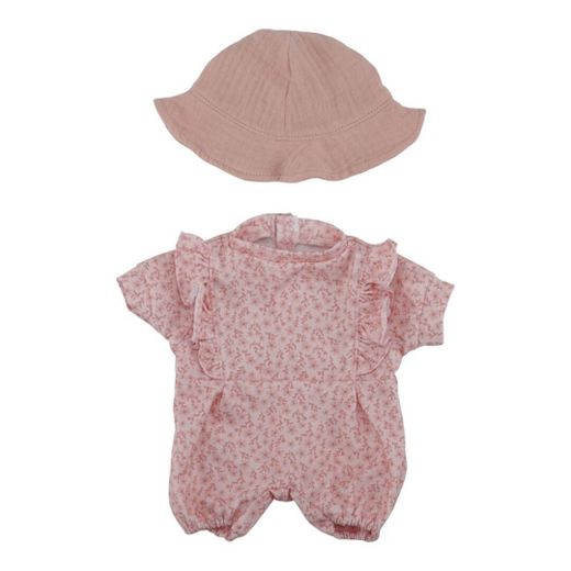 Ropa de muñecas rosa Little Dutch
