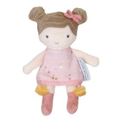 Rosa muñeca blandita 10cm