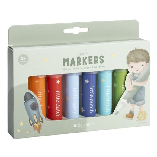 Rotuladores punta fieltro Jim Little Dutch