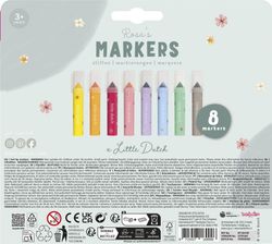 Rotuladores  punta fieltro Rosa Little Dutch