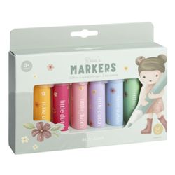 Rotuladores  punta fieltro Rosa Little Dutch