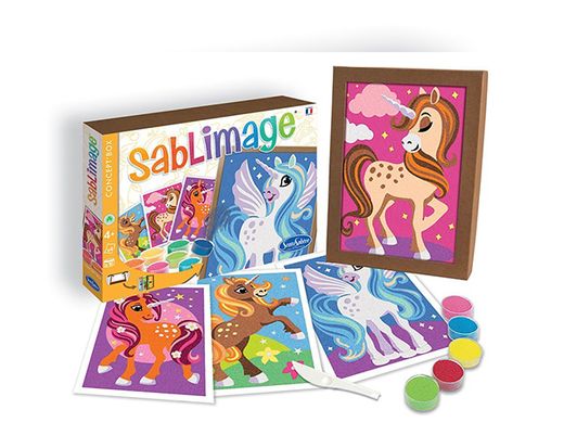 Sablimage unicornios