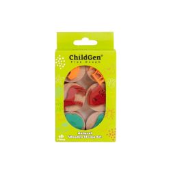 Sello de Madera Granja (6uds)