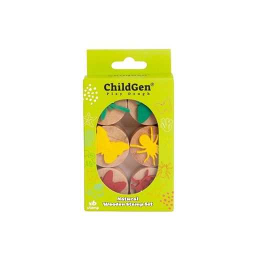 Sello de Madera Insectos (6uds)