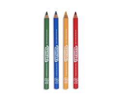 SET 4 LAPIZ FINO MAQUILLAJE NAMAKI AMARILLO-VERDE-AZUL-ROJO