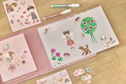 Set de Juego Magnético Rosa Fairy Garden