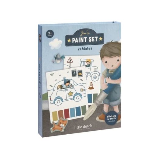 Set de Pintura Agua Jim Vehículos