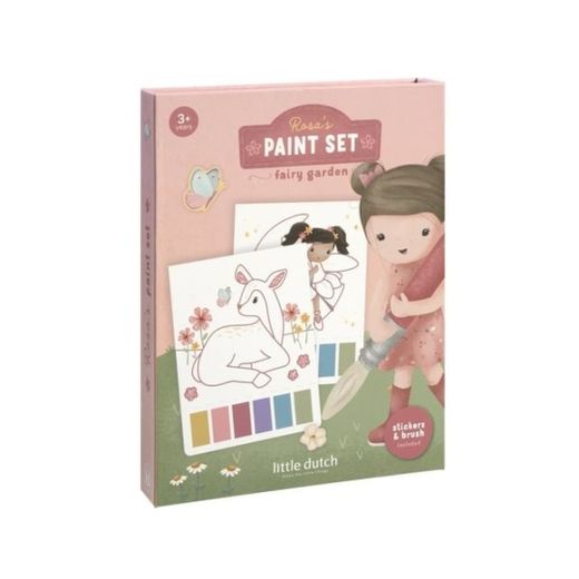 Set de Pintura Agua Rosa Fairy Garden