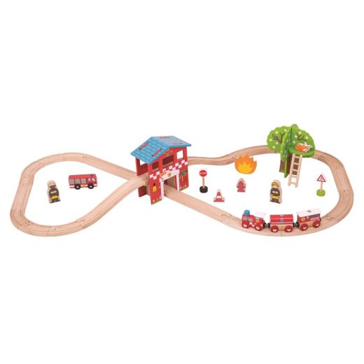 Set de Tren Estación de Bomberos