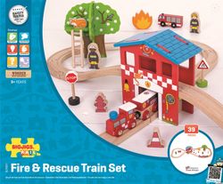 Set de Tren Estación de Bomberos