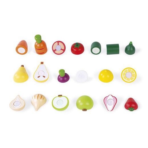 Set Frutas y Verduras Velcro