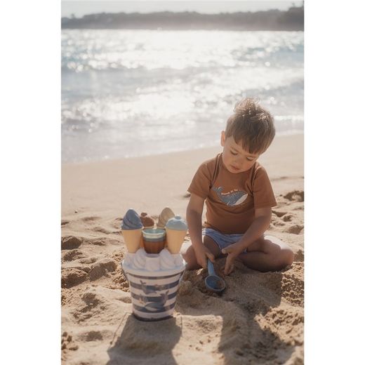 Set playa oceano azul