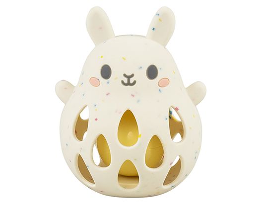 Sonajero silicona conejo