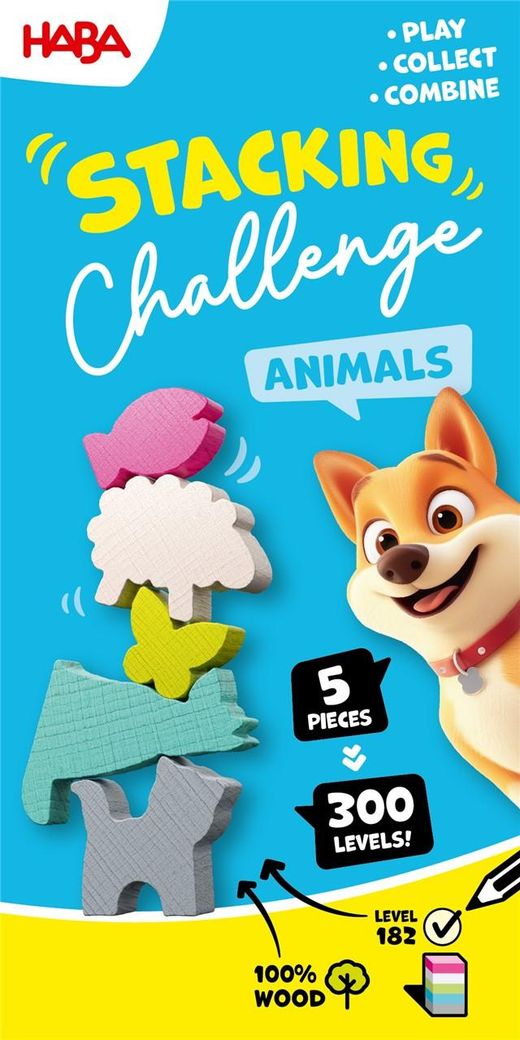 Stacking challenge animales