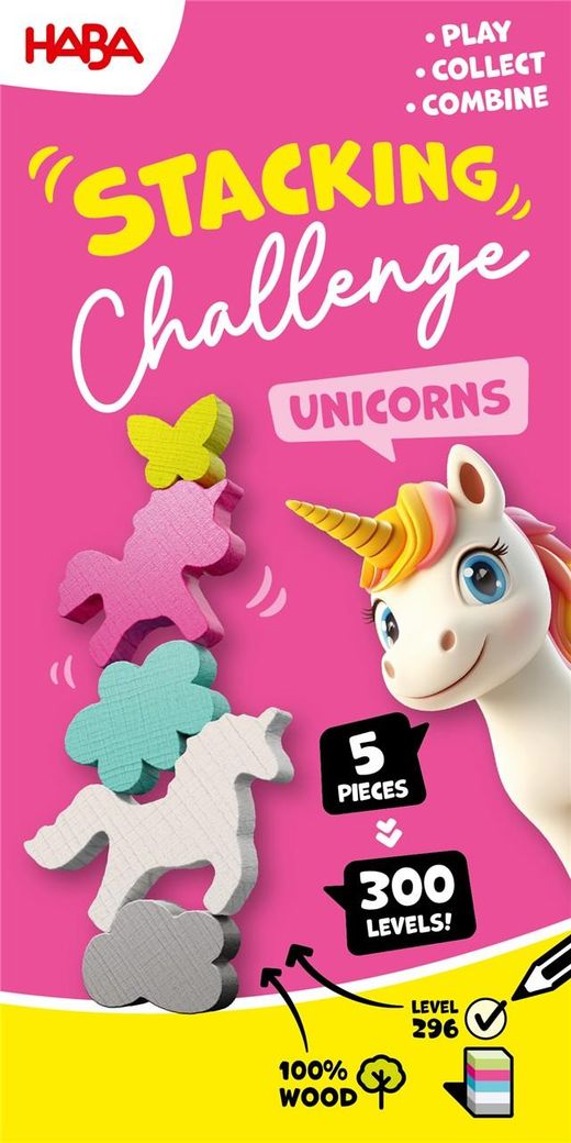 Stacking challenge unicornios