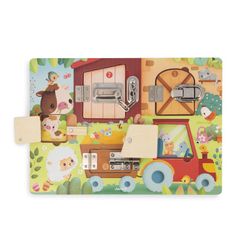 Tablero de cerraduras granja