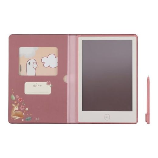 Tablet de dibujo rosa fairy garden