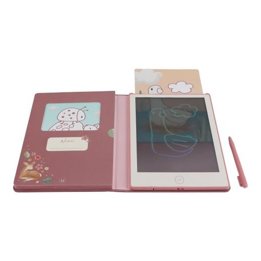 Tablet de dibujo rosa fairy garden