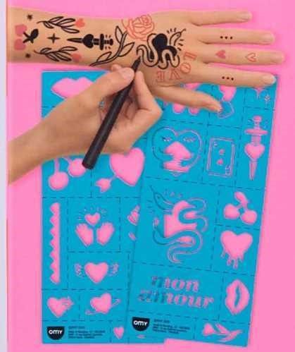 TATTOOS TEMPORALES I LOVE YOU