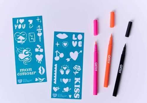 TATTOOS TEMPORALES I LOVE YOU