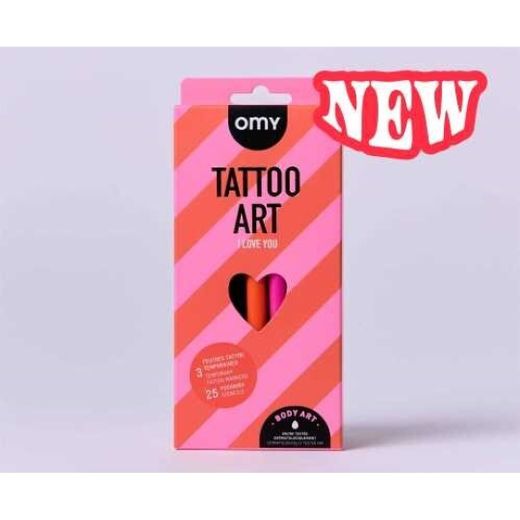 TATTOOS TEMPORALES I LOVE YOU