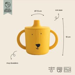 Taza silicona león-Trixie