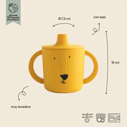 Taza silicona león-Trixie