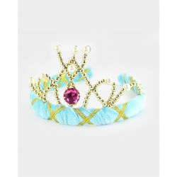 Tiara de Terciopelo Azul