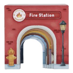 Torre encajable ciudad con coches