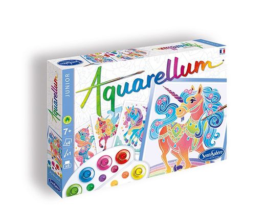 Unicornios- Aquarellum