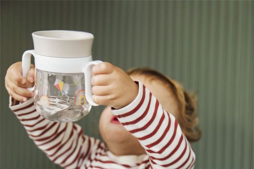 VASO ANTIDERRAME 360º 200 ML ARCOIRIS